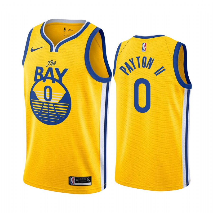 Gary Payton II Golden State Warriors Statement Edition Gold #0 Jersey