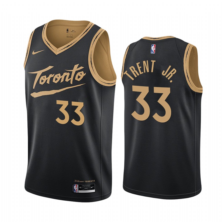 Gary Trent Jr. Toronto Raptors Black City Edition Trade Jersey