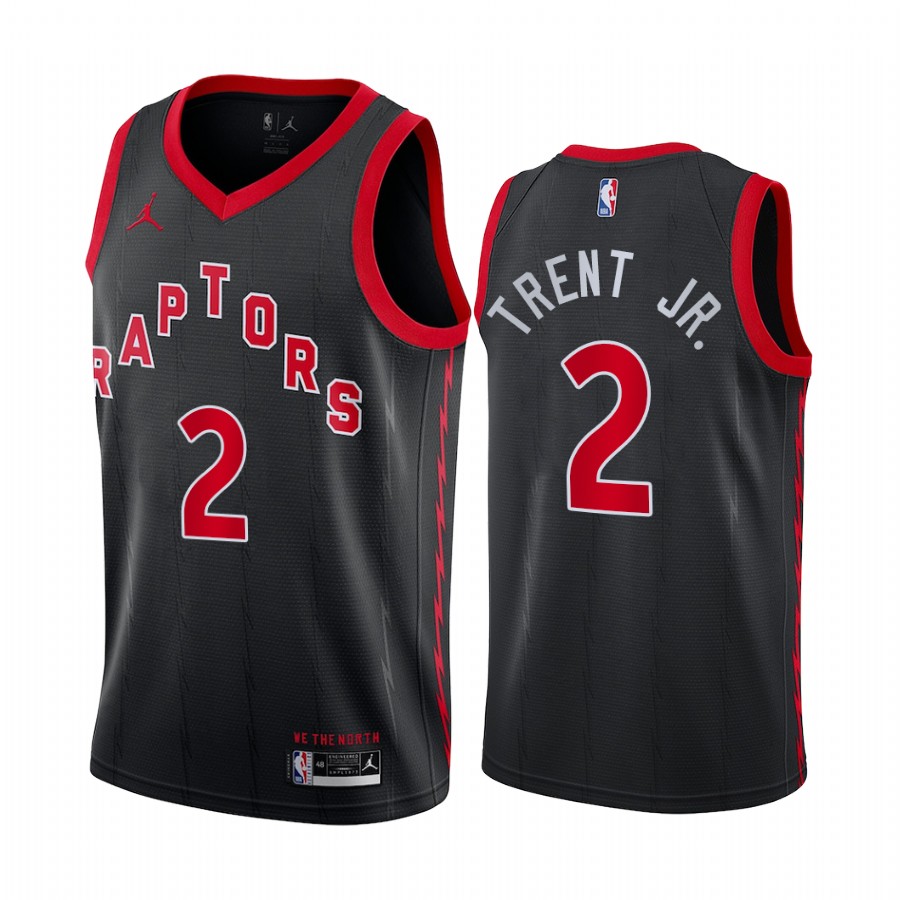 Gary Trent Jr. Toronto Raptors Black Statement Edition Trade Jersey