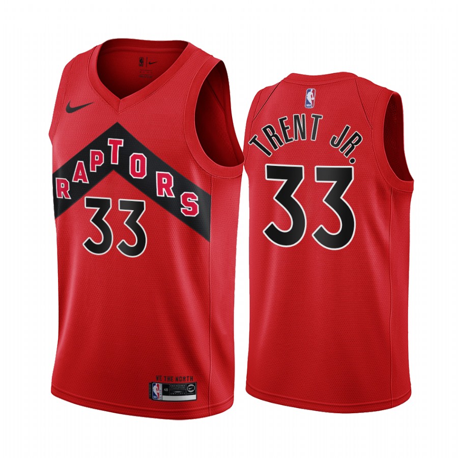 Gary Trent Jr. Toronto Raptors Red Icon Edition Trade Jersey