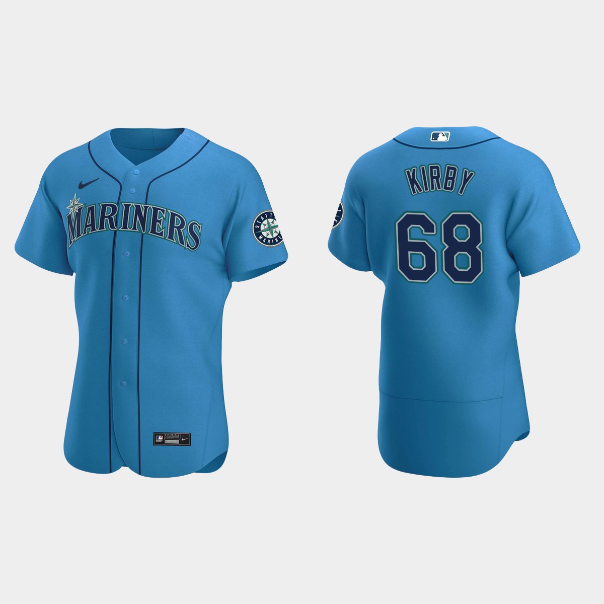 George Kirby Seattle Mariners Alternate Jersey - Royal