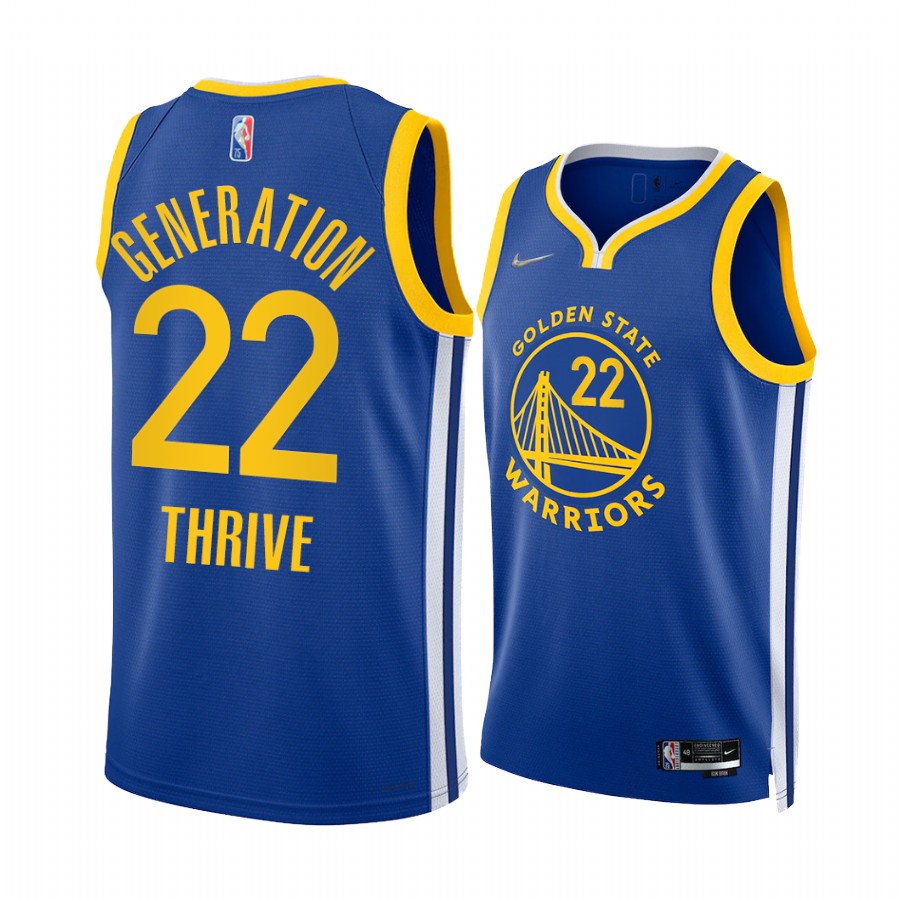Golden State Warriors Generation Thrive Educational community Jersey