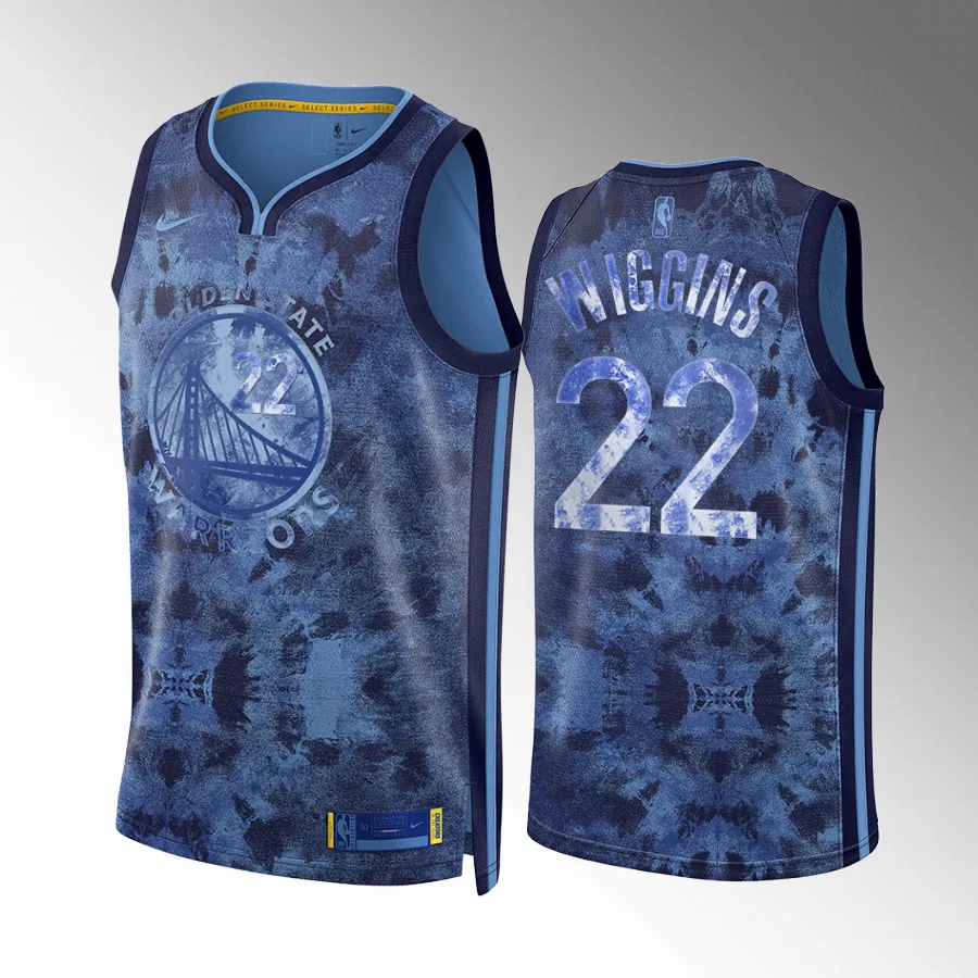 Golden State Warriors Select Series Andrew Wiggins Royal #22 Jersey Swingman
