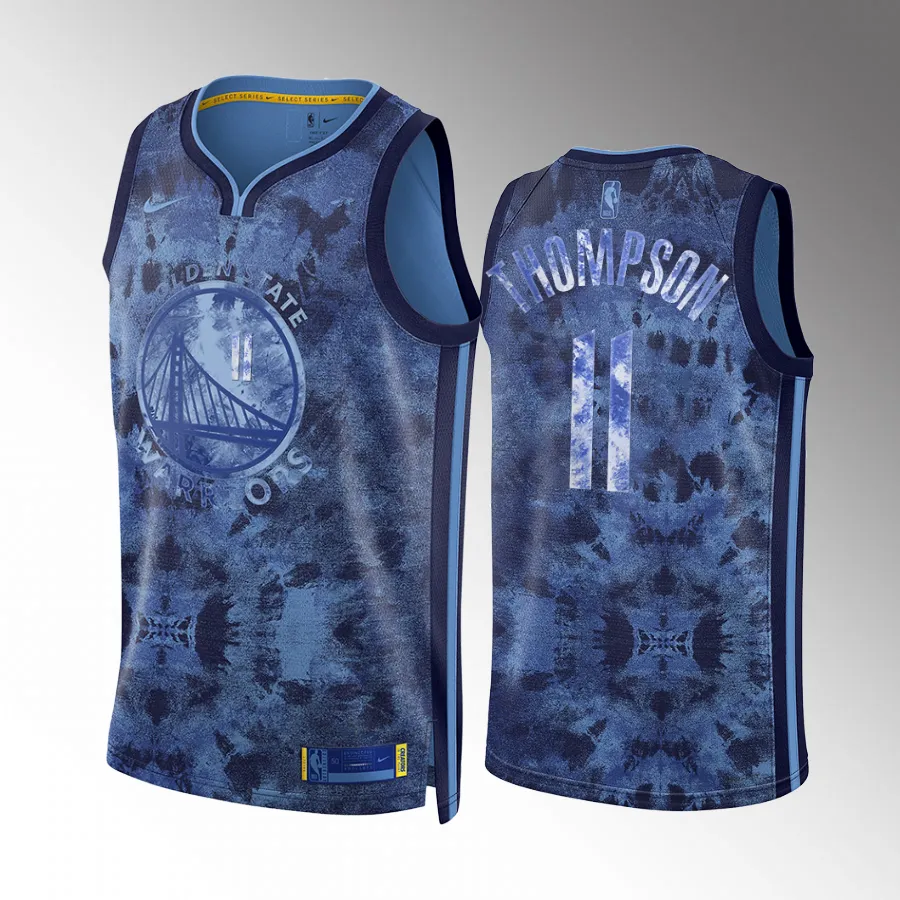 Golden State Warriors Select Series Klay Thompson Royal #11 Jersey Swingman