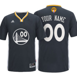 Golden State Warriors Alternate Black  The Final Games Custom Jersey