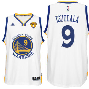Golden State Warriors Andre Iguodala Golden State Warriors #9 Home White  The Final Games Jersey