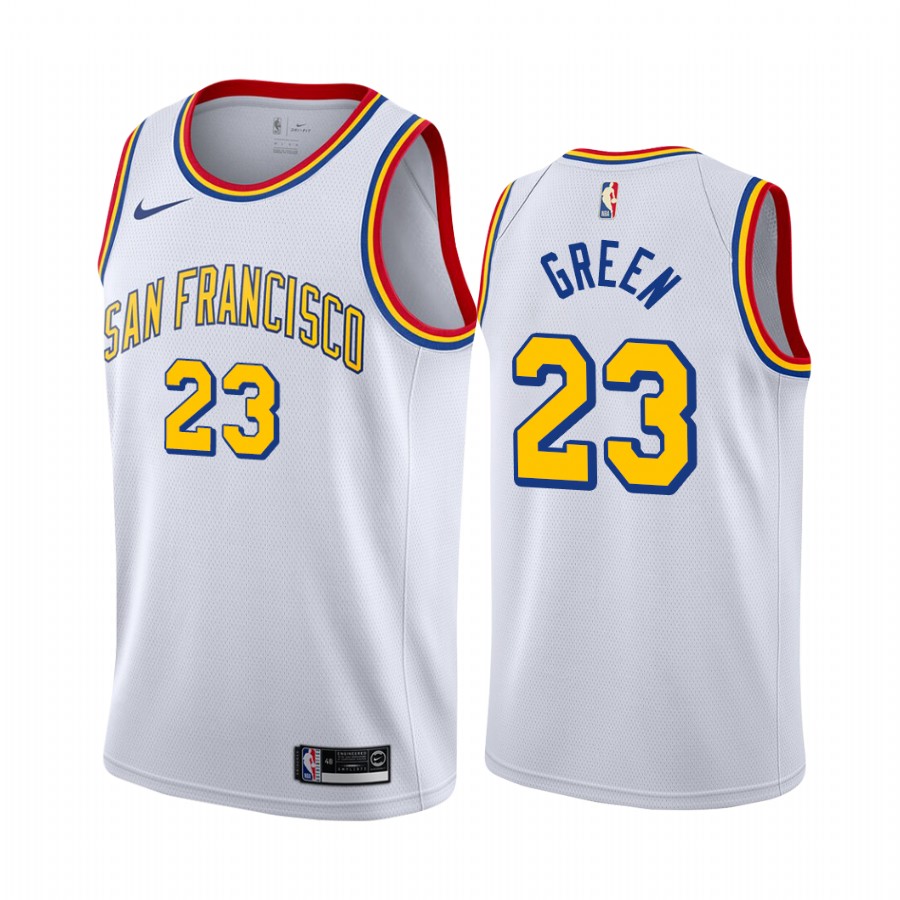 Golden State Warriors Draymond Green White Classic Edition Jersey