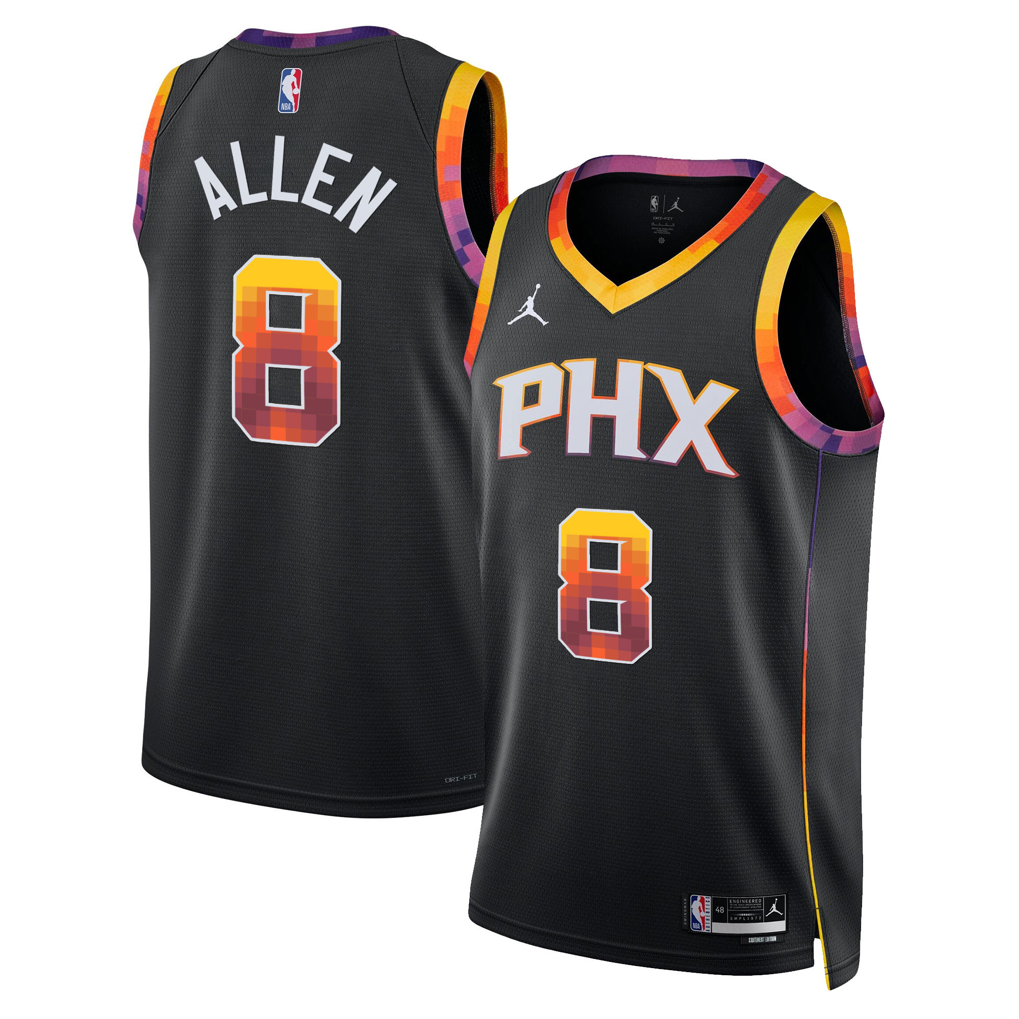 Grayson Allen Men's Phoenix Suns Swingman Statement Jersey - All Stitched