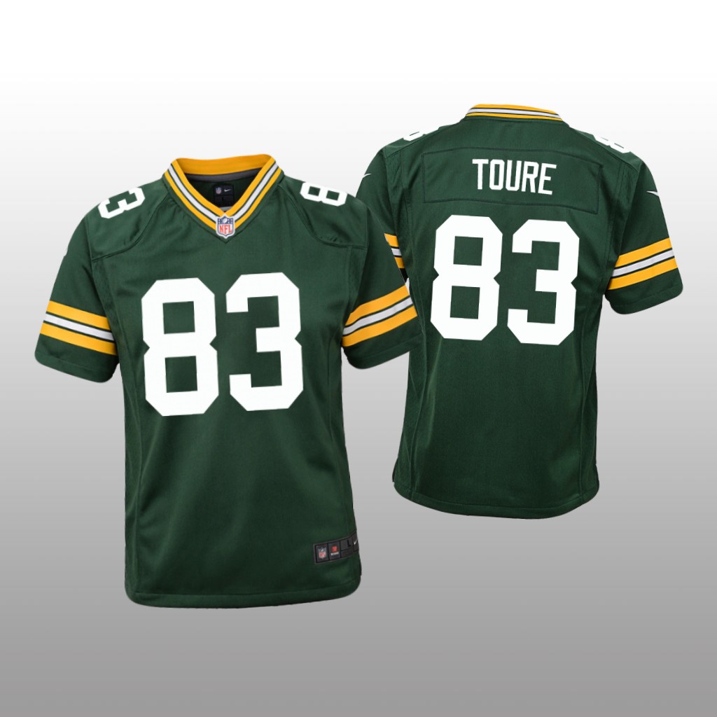 Green Bay Packers Samori Toure Green Jersey Game - Youth