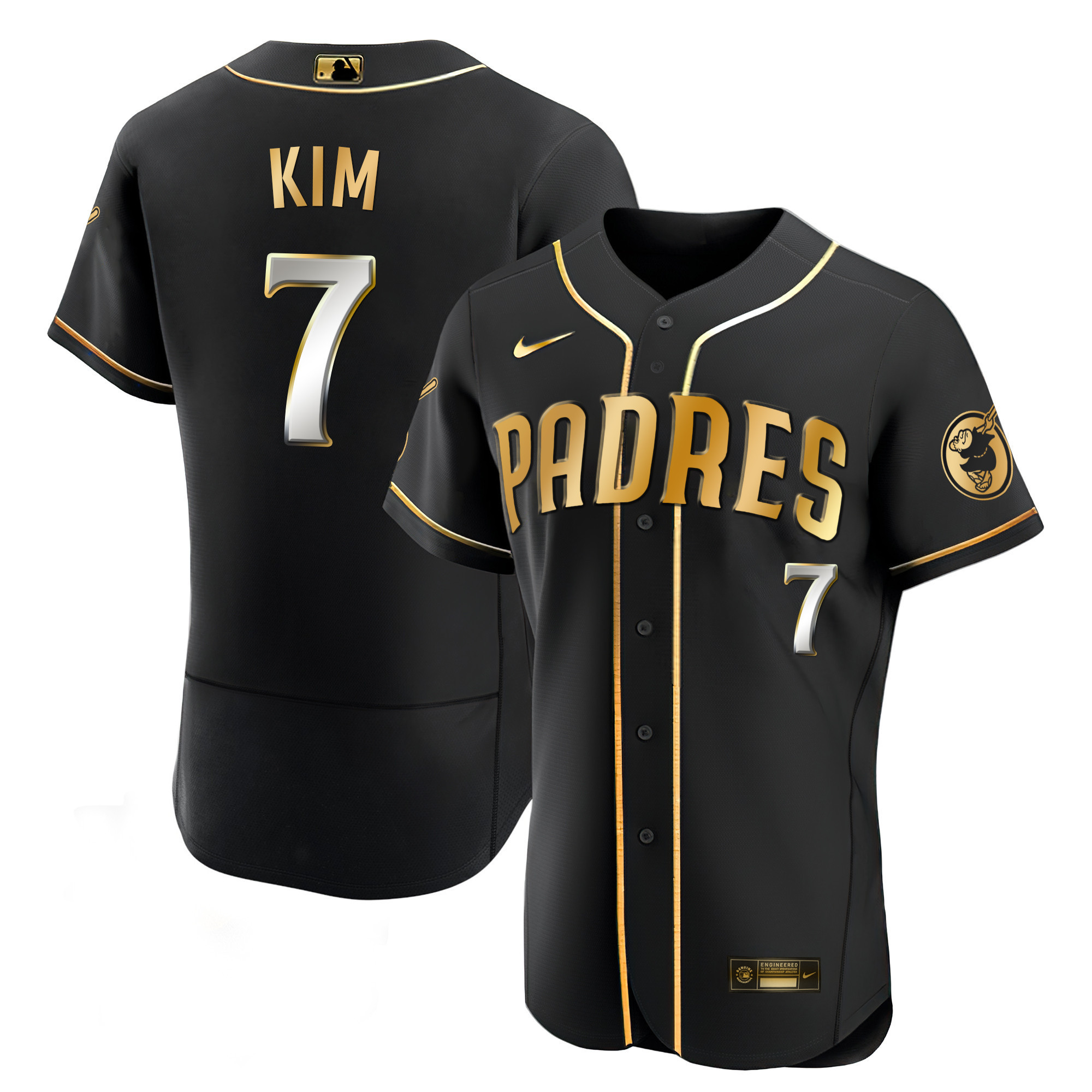 Ha-Seong Kim Men's San Diego Padres Black Limited Flex Black Limited Jersey