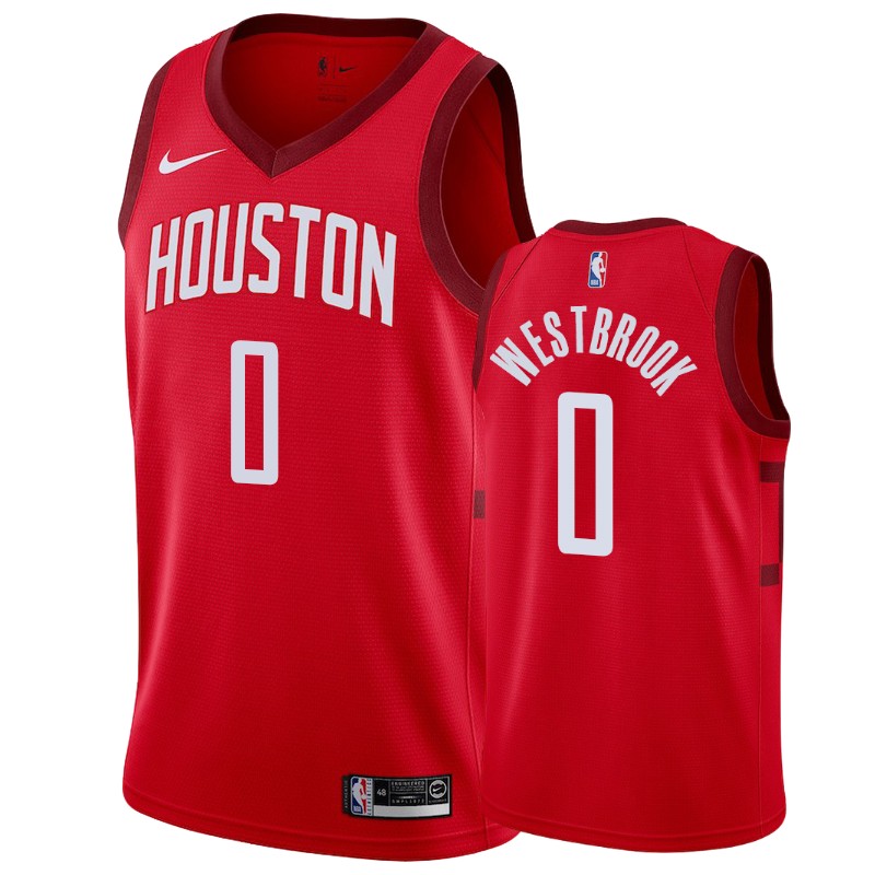 Houston Rockets Russell Westbrook #0 Earned Men's Jersey