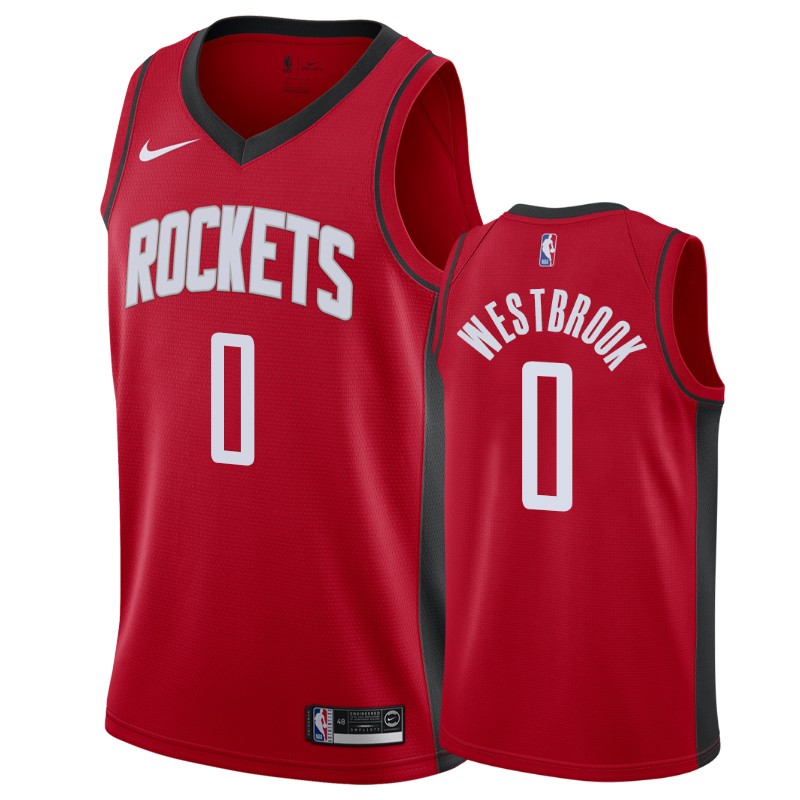 Houston Rockets Russell Westbrook #0 Icon Men's Jersey