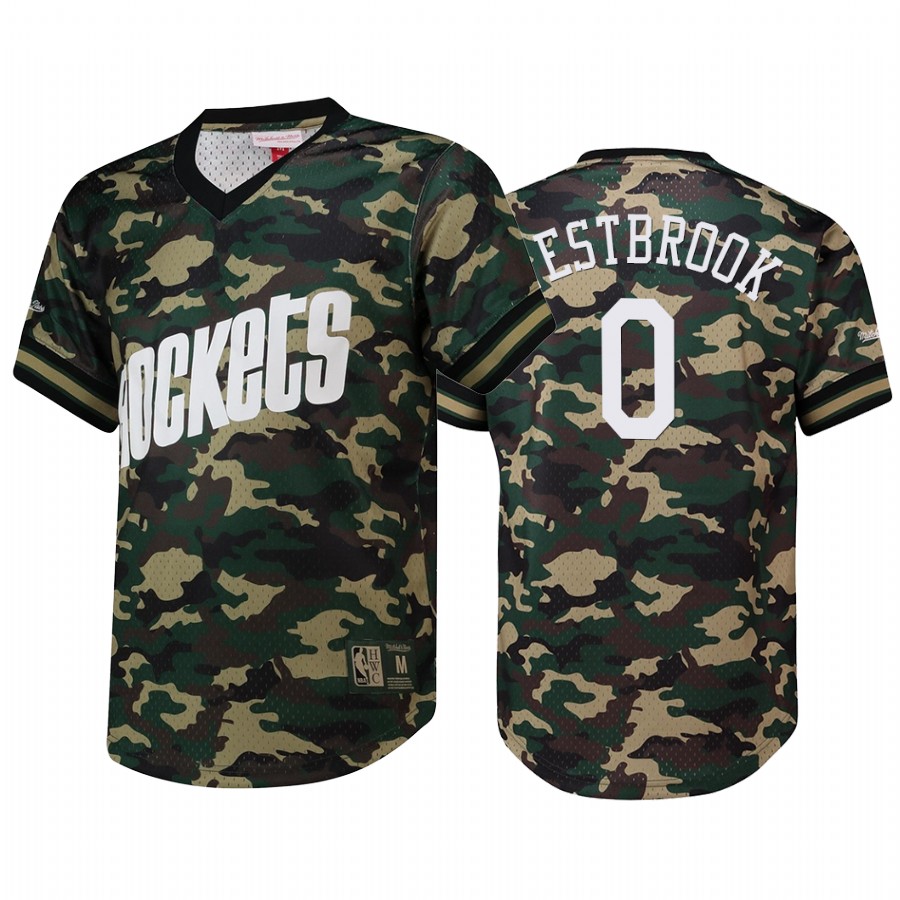 Houston Rockets Russell Westbrook Camo HWC Jersey