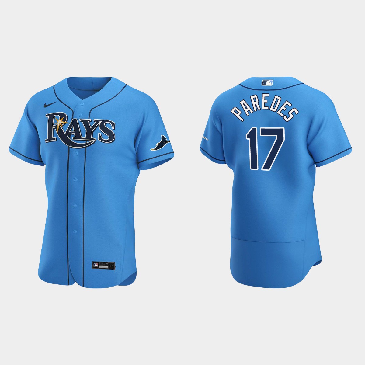 Isaac Paredes Tampa Bay Rays Jersey - Light Blue