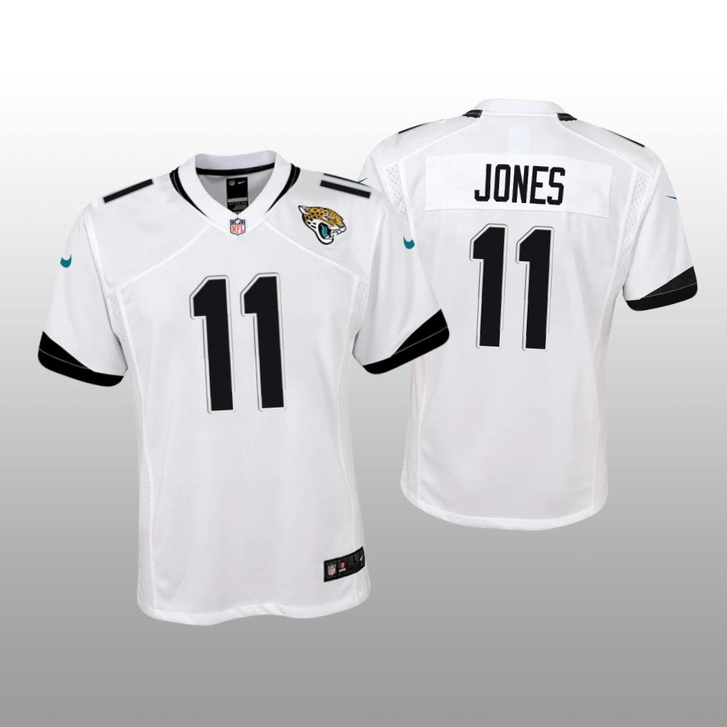 Jacksonville Jaguars Marvin Jones White Jersey Game - Youth