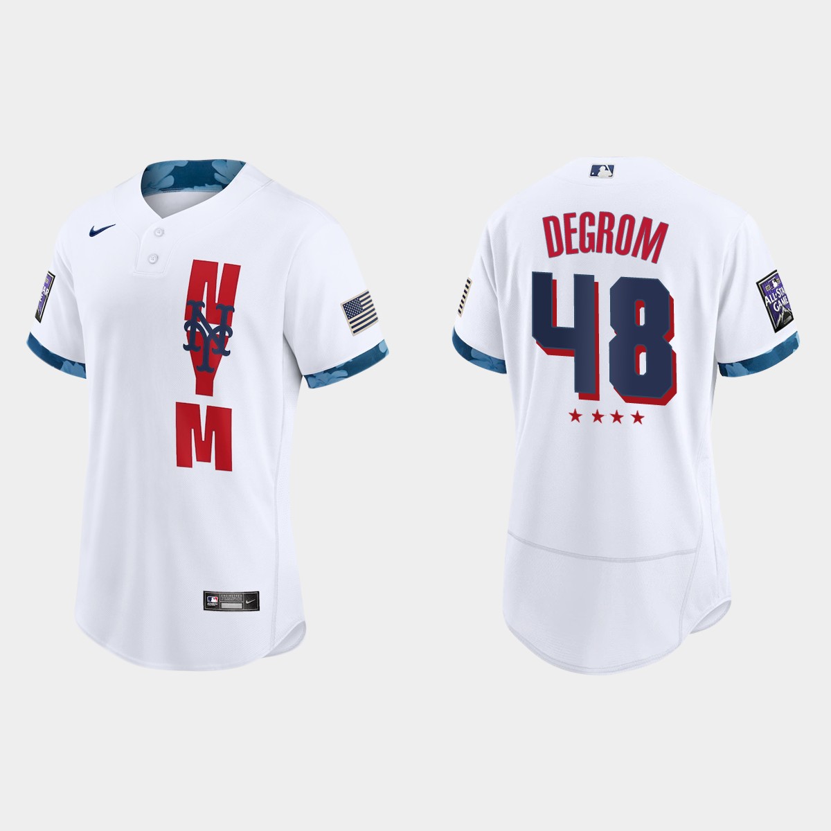 Jacob deGrom New York Mets All-Star Game Jersey - White