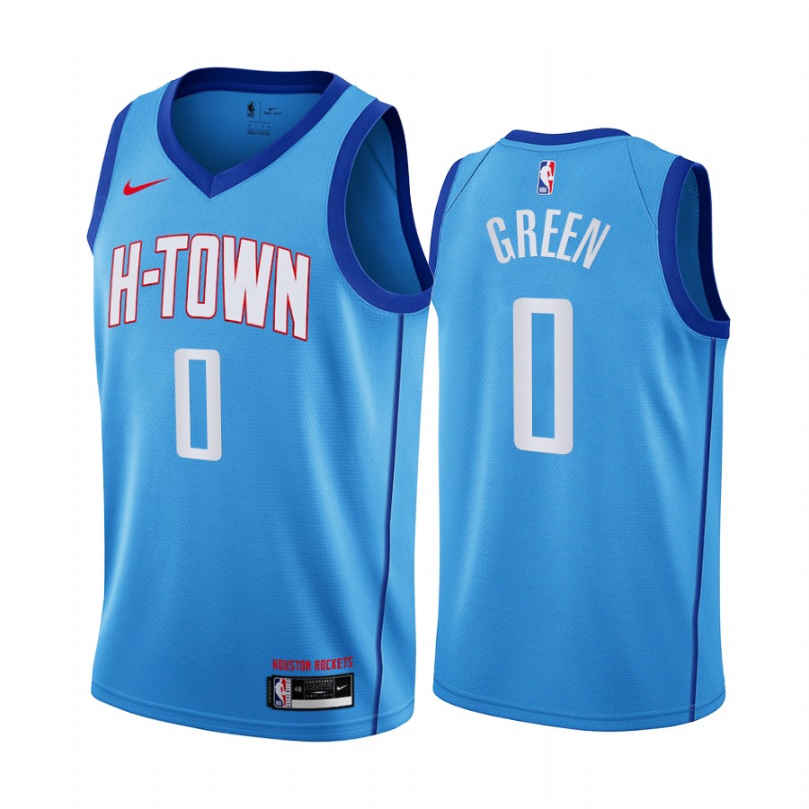 Jalen Green Draft Houston Rockets Draft Jersey Blue
