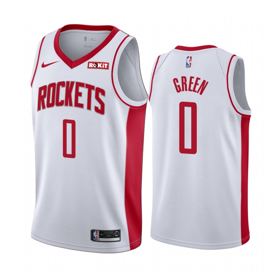 Jalen Green Draft Houston Rockets Draft Jersey White
