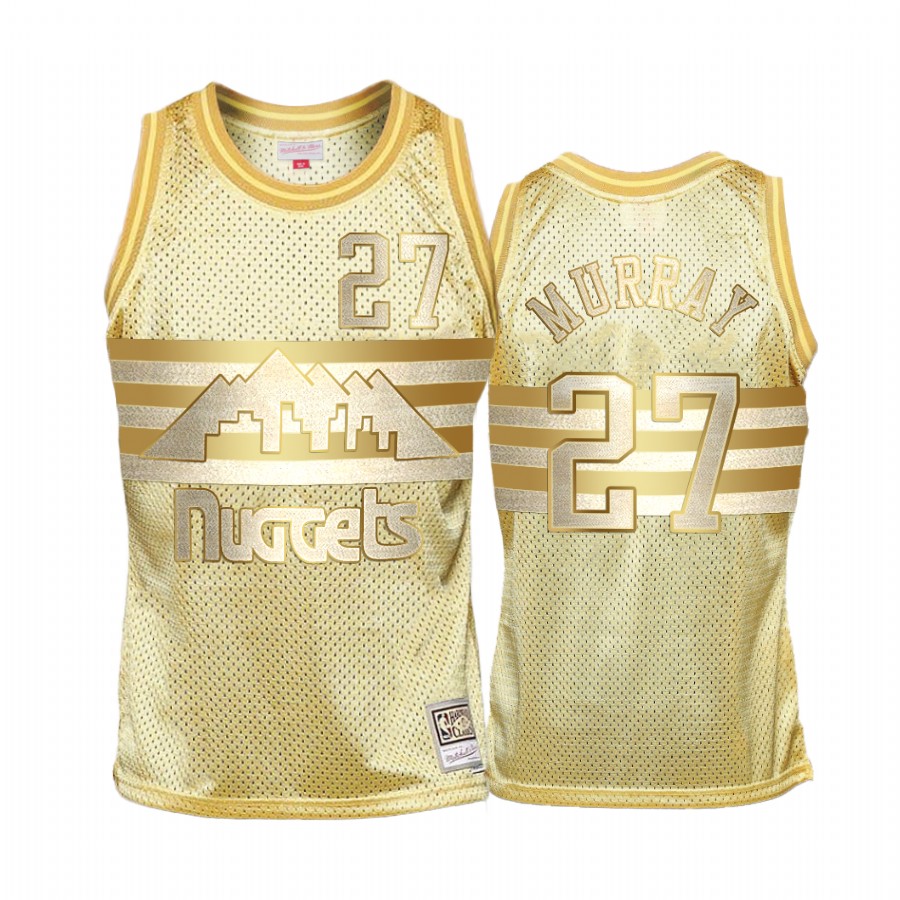 Jamal Murray #27 Denver Nuggets Gold Midas SM Jersey