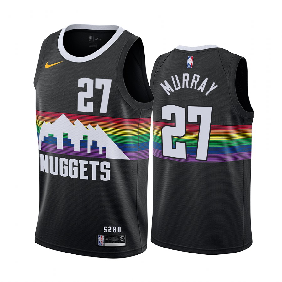 Jamal Murray Denver Nuggets City Edition Black Jersey