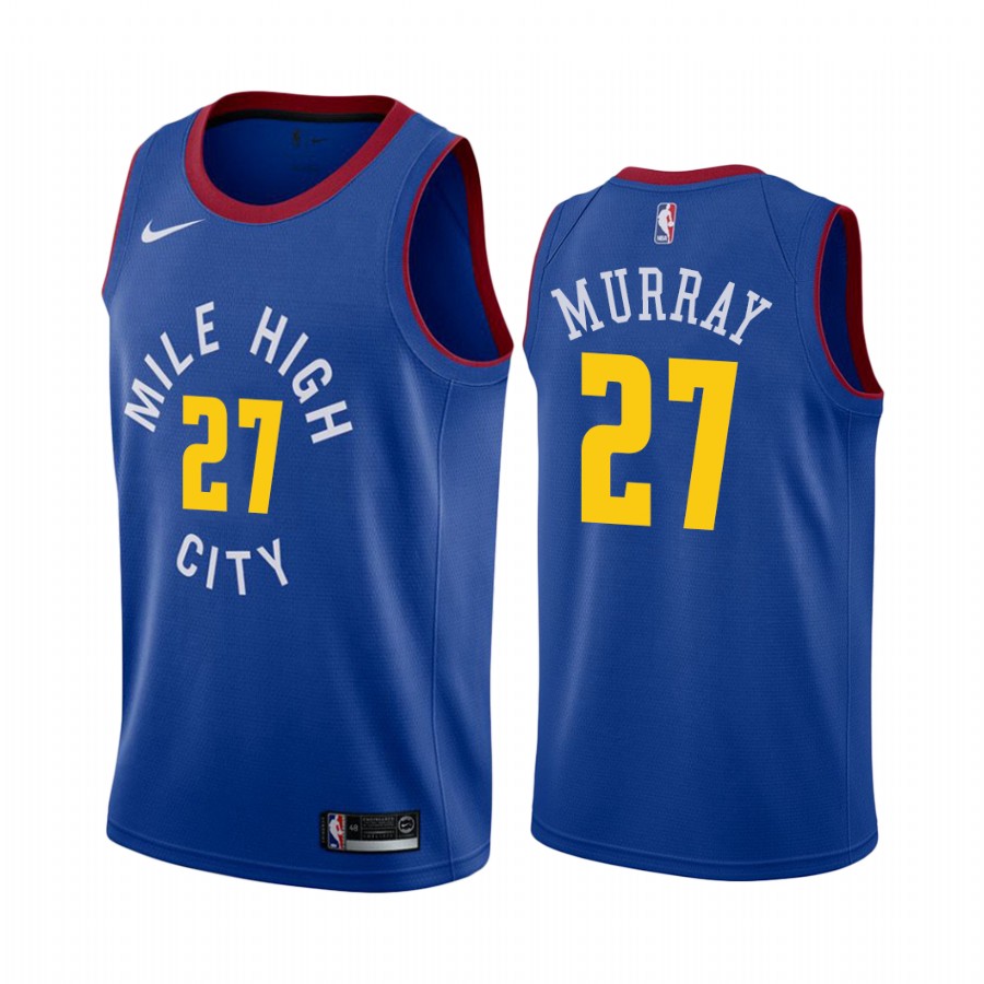 Jamal Murray Denver Nuggets Blue Statement  Jersey