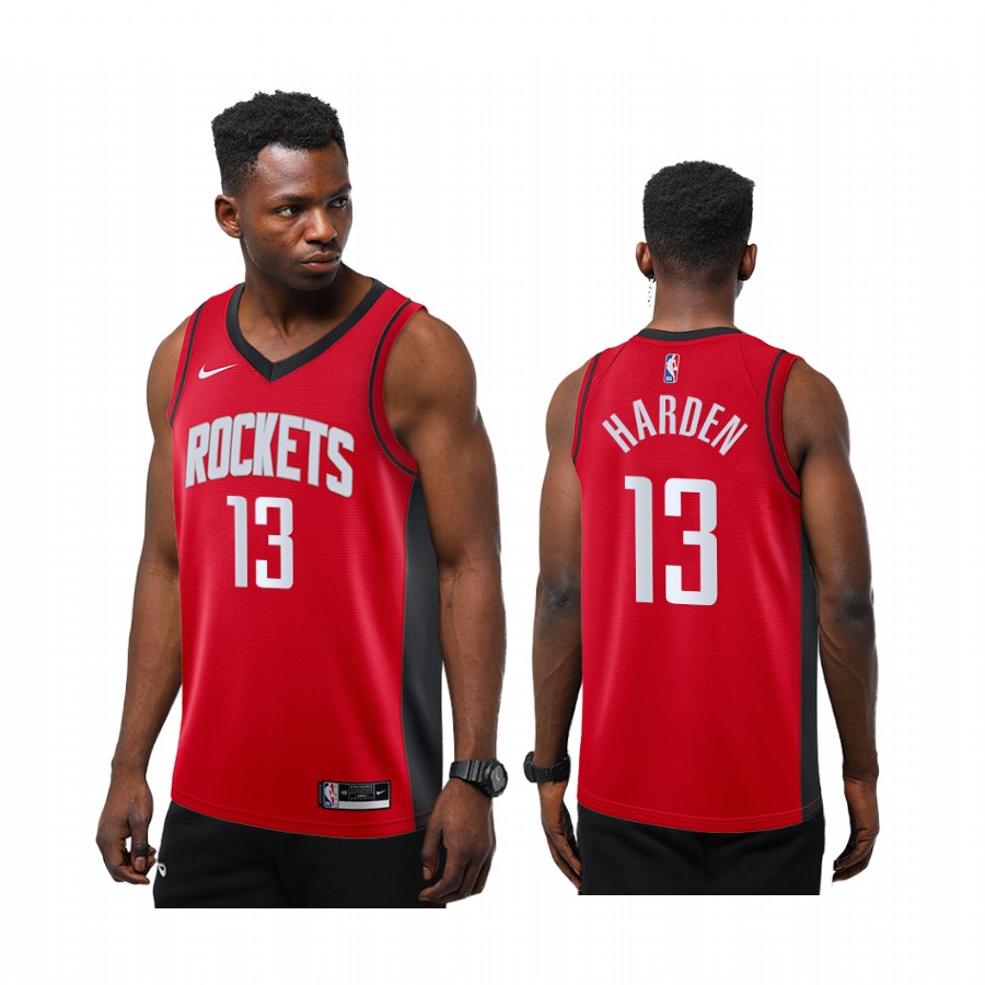 James Harden Houston Rockets Red Icon  Jersey