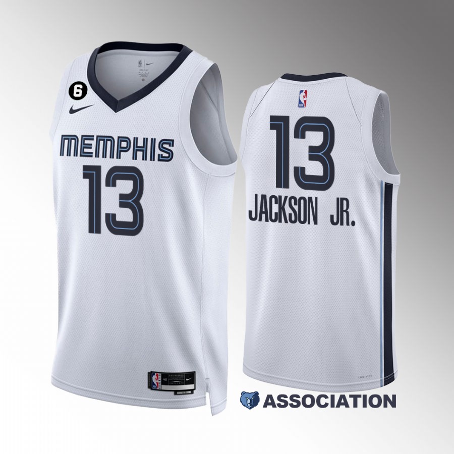 Jaren Jackson Jr. #13 Memphis Grizzlies Association Edition White Jersey