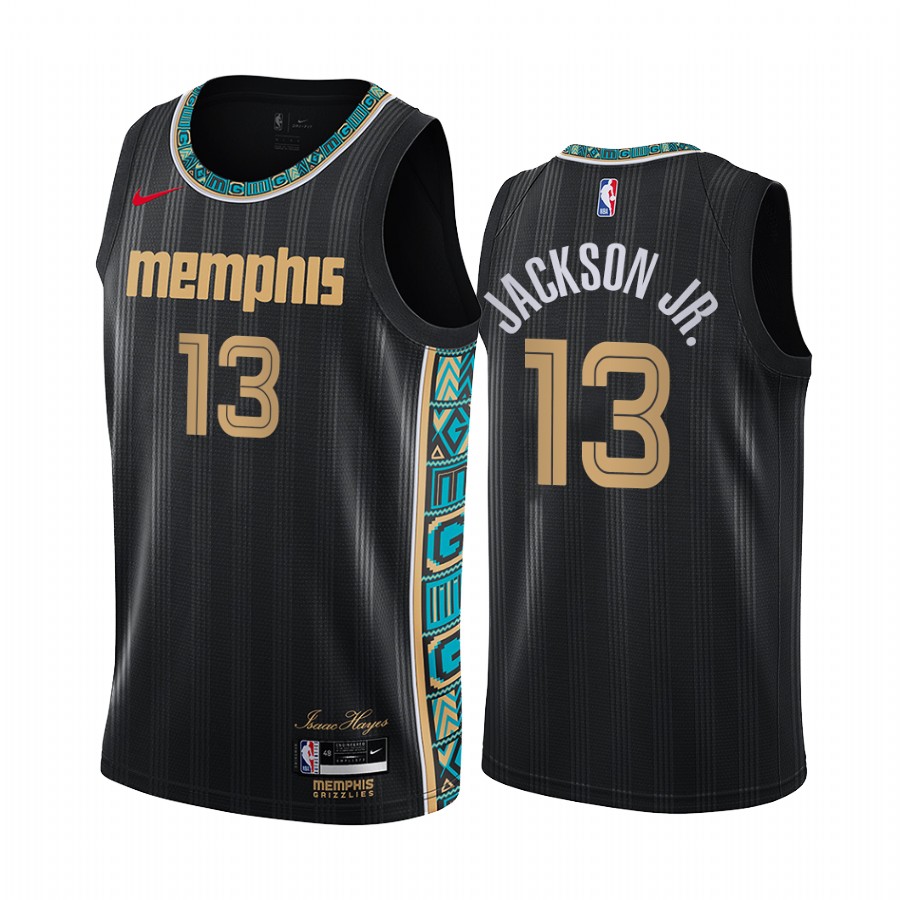 Jaren Jackson Jr. Memphis Grizzlies  Black City Jersey New Uniform