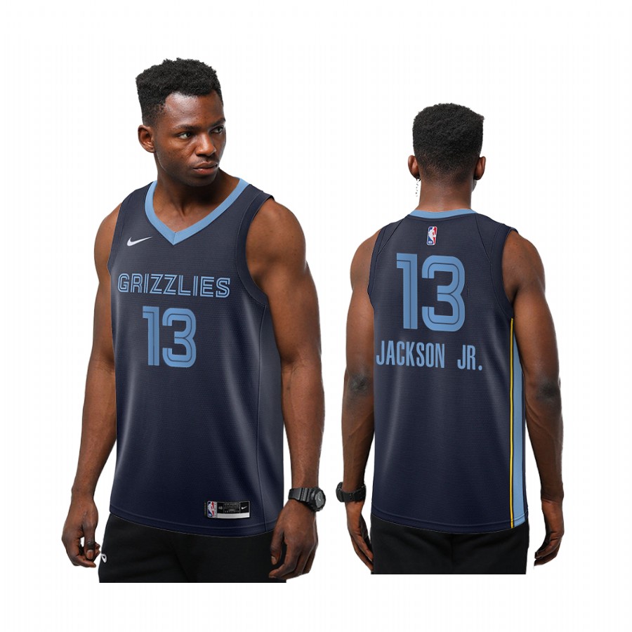 Jaren Jackson Jr. Memphis Grizzlies Navy Icon  Jersey