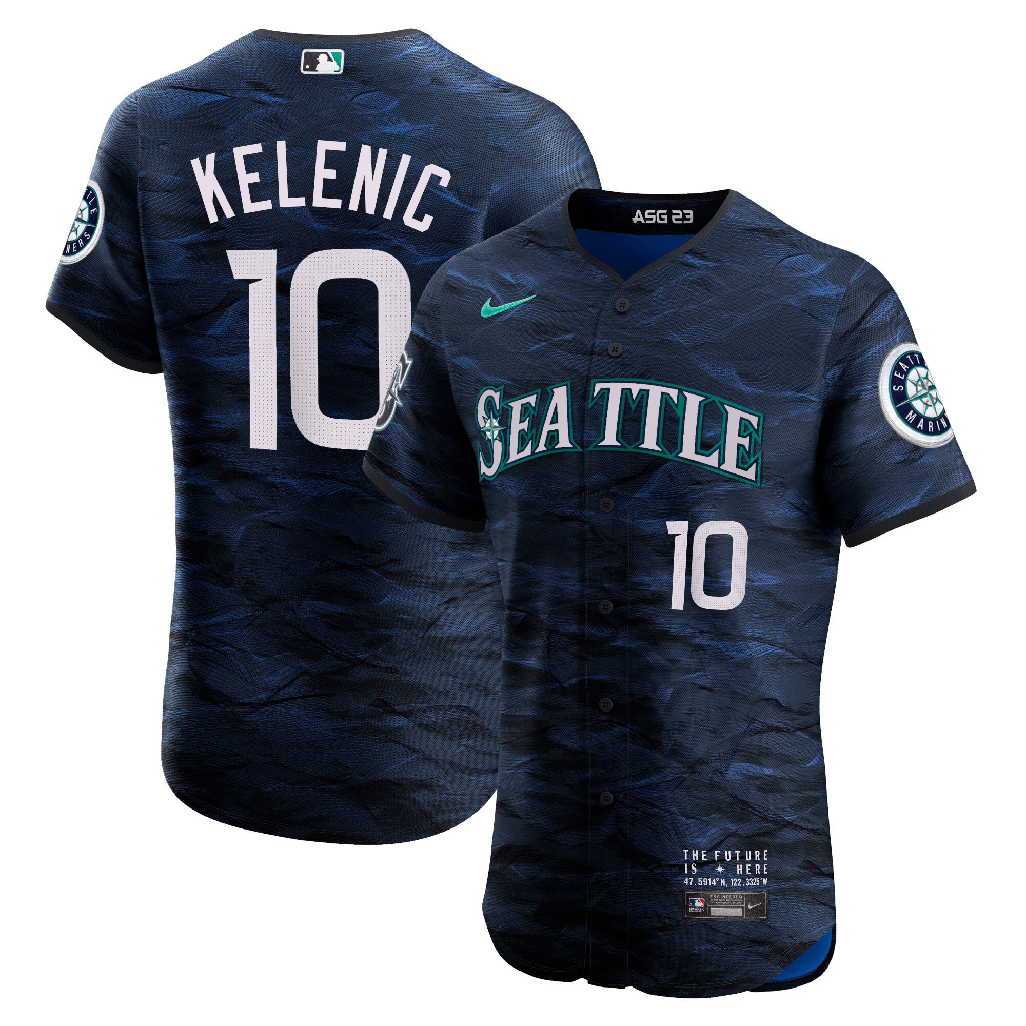 Jarred Kelenic Men's Seattle Mariners All-Star Game Royal Jersey