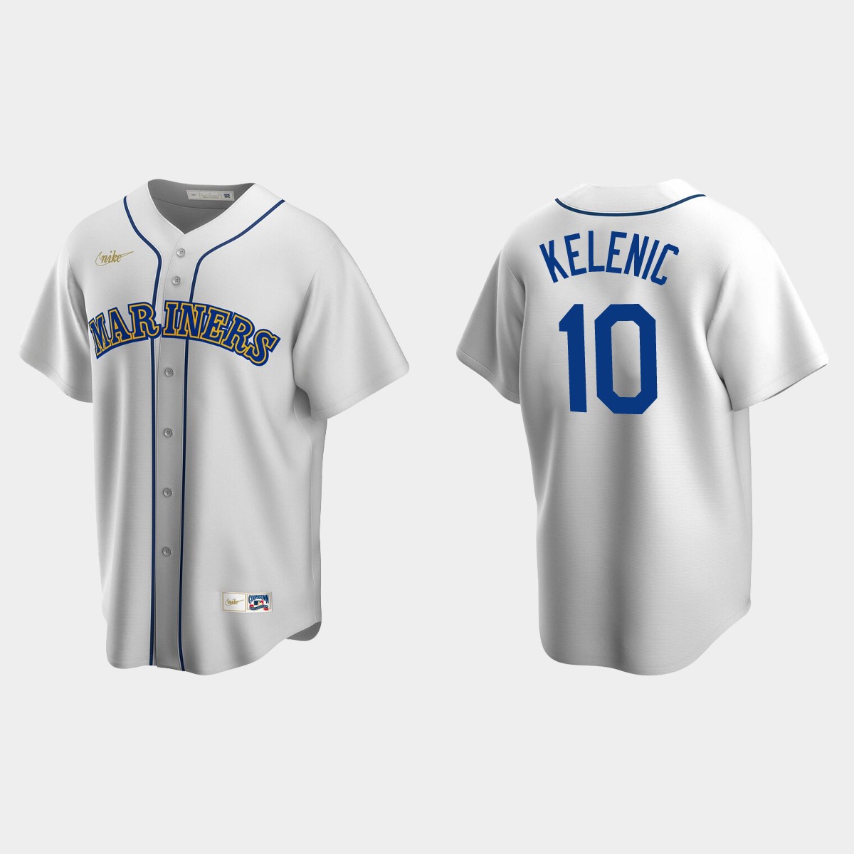 Jarred Kelenic Seattle Mariners Cooperstown Collection Home Jersey - White