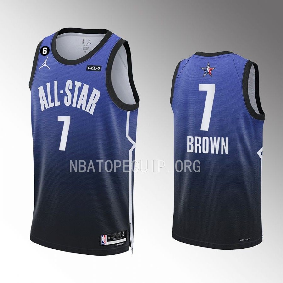 Jaylen Brown All-Star Eastern Conference Blue Jersey Boston Celtics #7