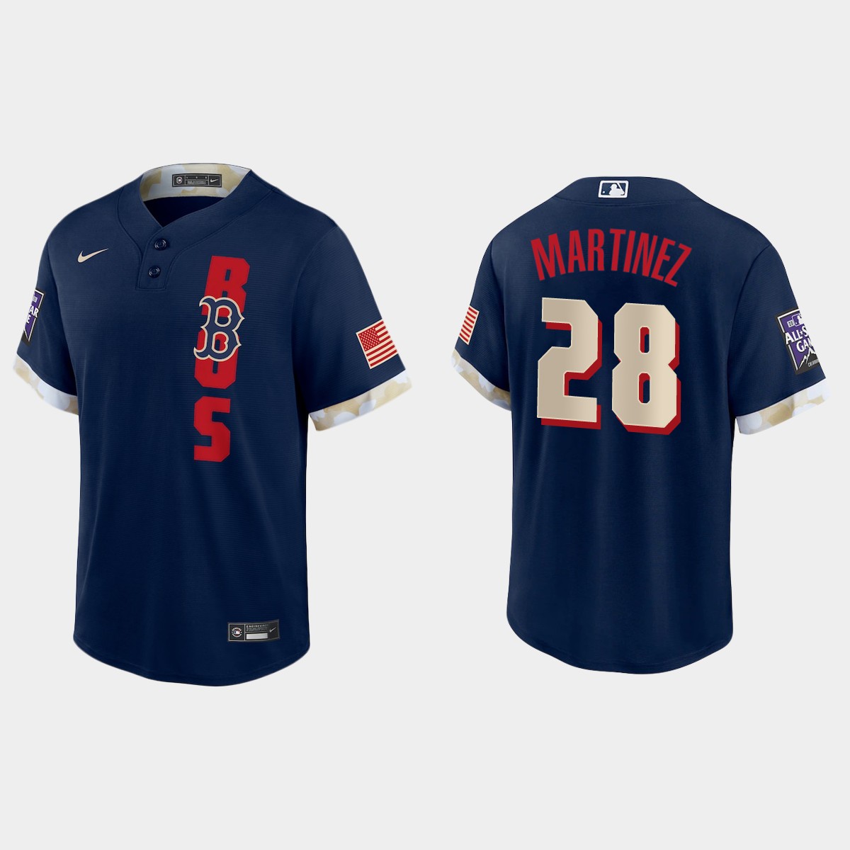 J.D. Martinez Boston Red Sox All-Star Game Jersey - Navy