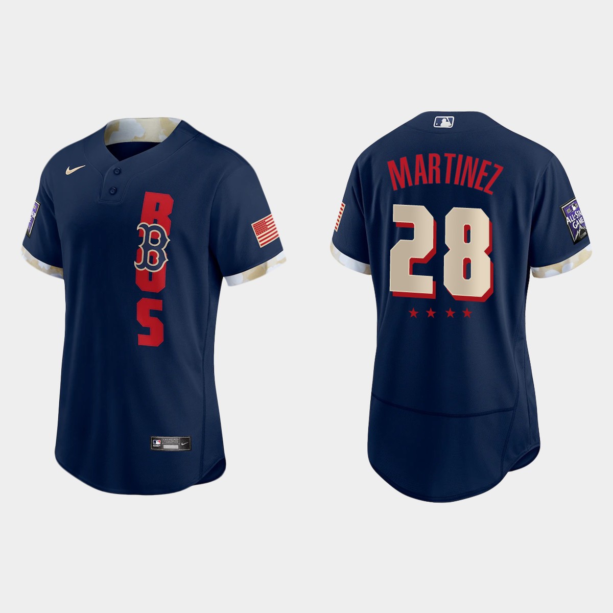 J.D. Martinez Boston Red Sox All-Star Game Jersey - Navy