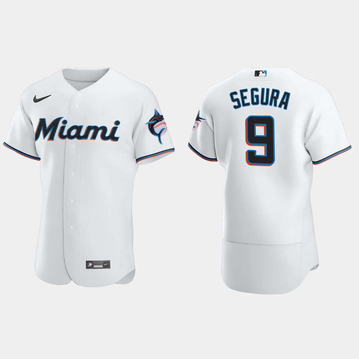 Jean Segura Miami Marlins Home Jersey - White