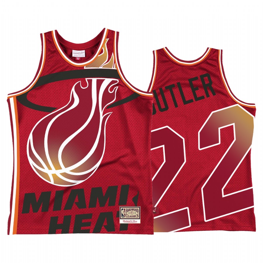 Jimmy Butler #22 Miami Heat Blown Out Jersey Red