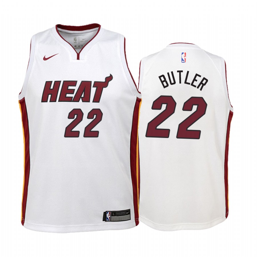 Jimmy Butler Miami Heat Association Youth Jersey - White