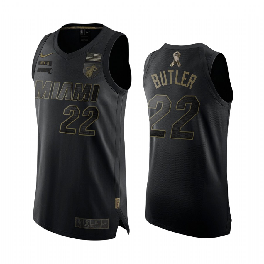 Jimmy Butler Miami Heat Salute To Service Black Limited Jersey