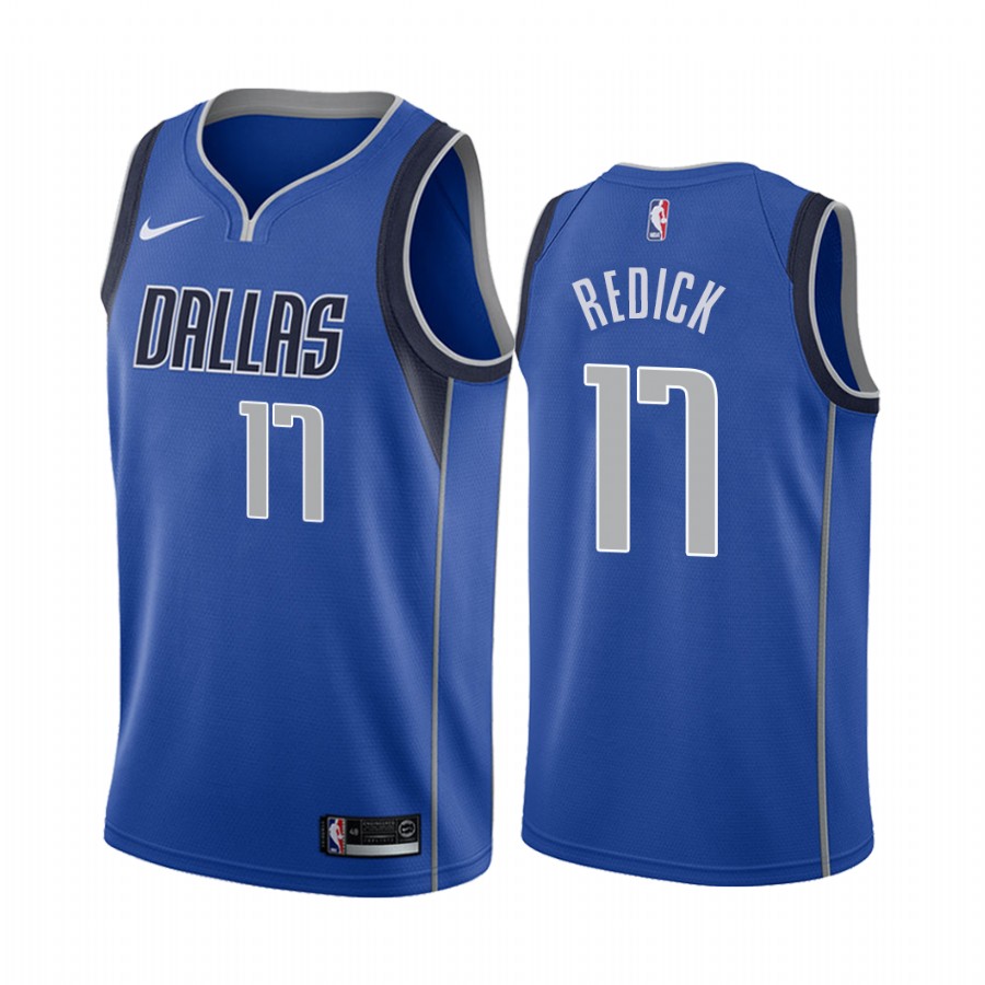 J.J. Redick Dallas Mavericks Blue Icon Edition Jersey Trade