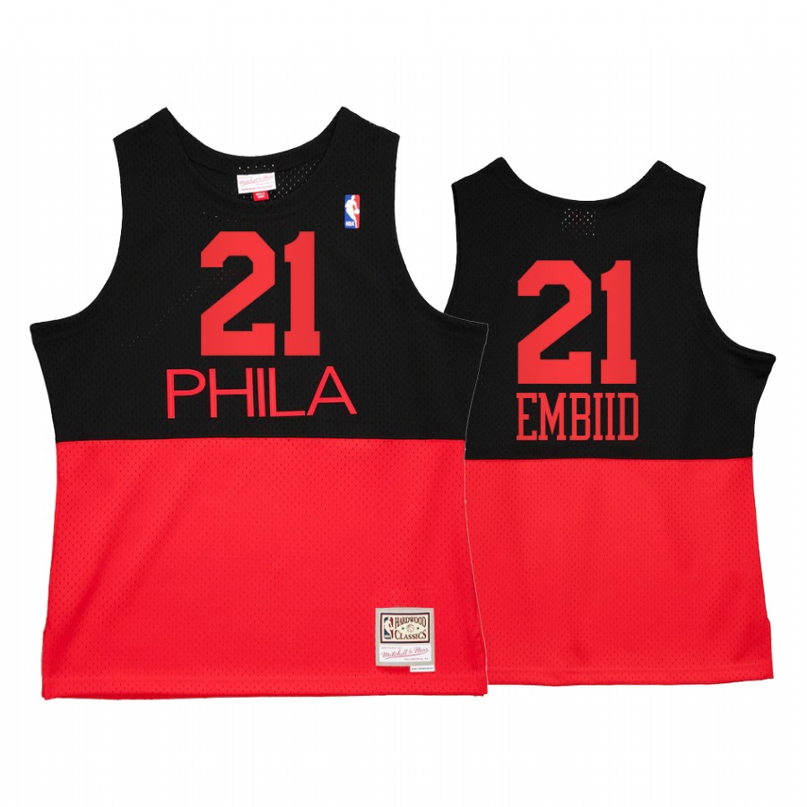 Joel Embiid #21 Philadelphia 76ers Reload 2.0 Jersey Black