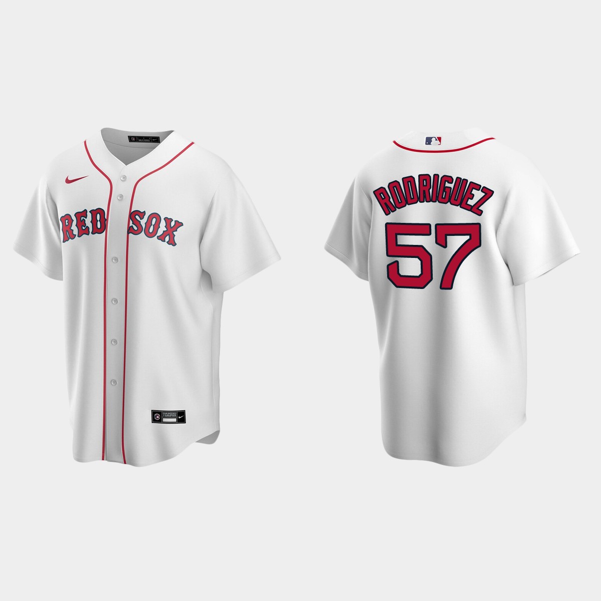 Joely Rodriguez Boston Red Sox Home Jersey - White