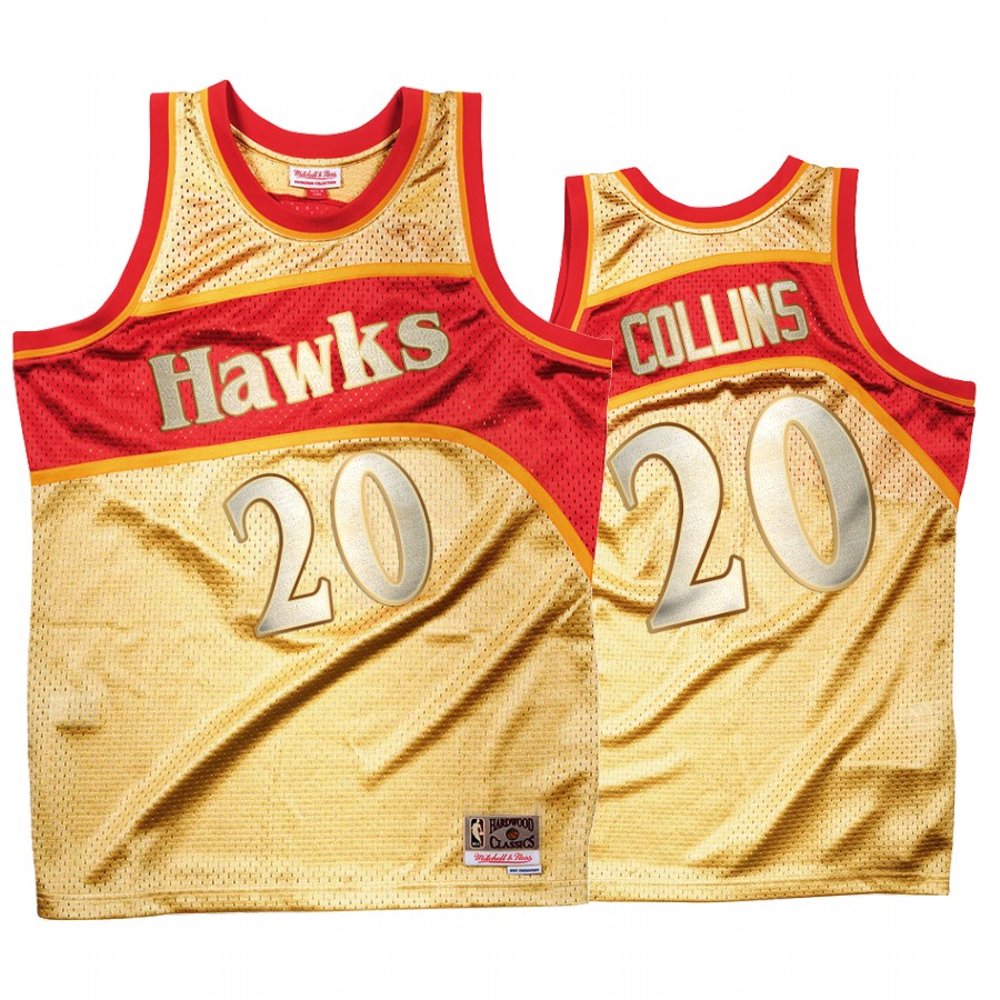 John Collins #20 Atlanta Hawks Gold Classic Once More Jersey