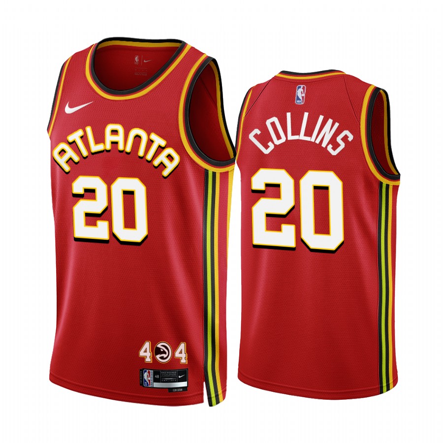 John Collins Atlanta Hawks Red #20 Icon Edition Jersey