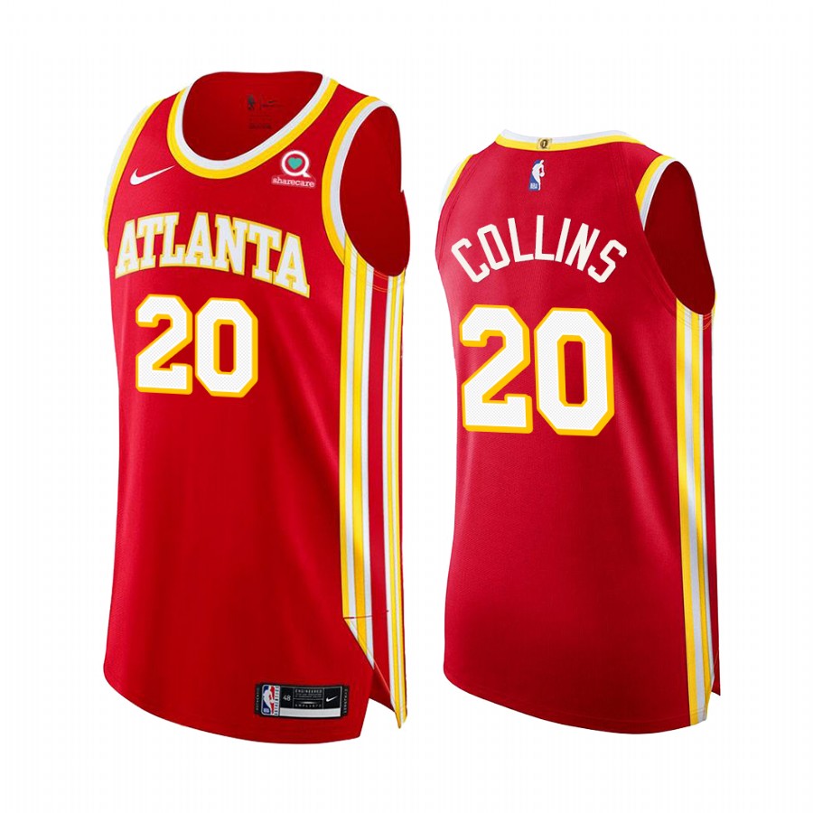 John Collins Atlanta Hawks Red Icon  Jersey