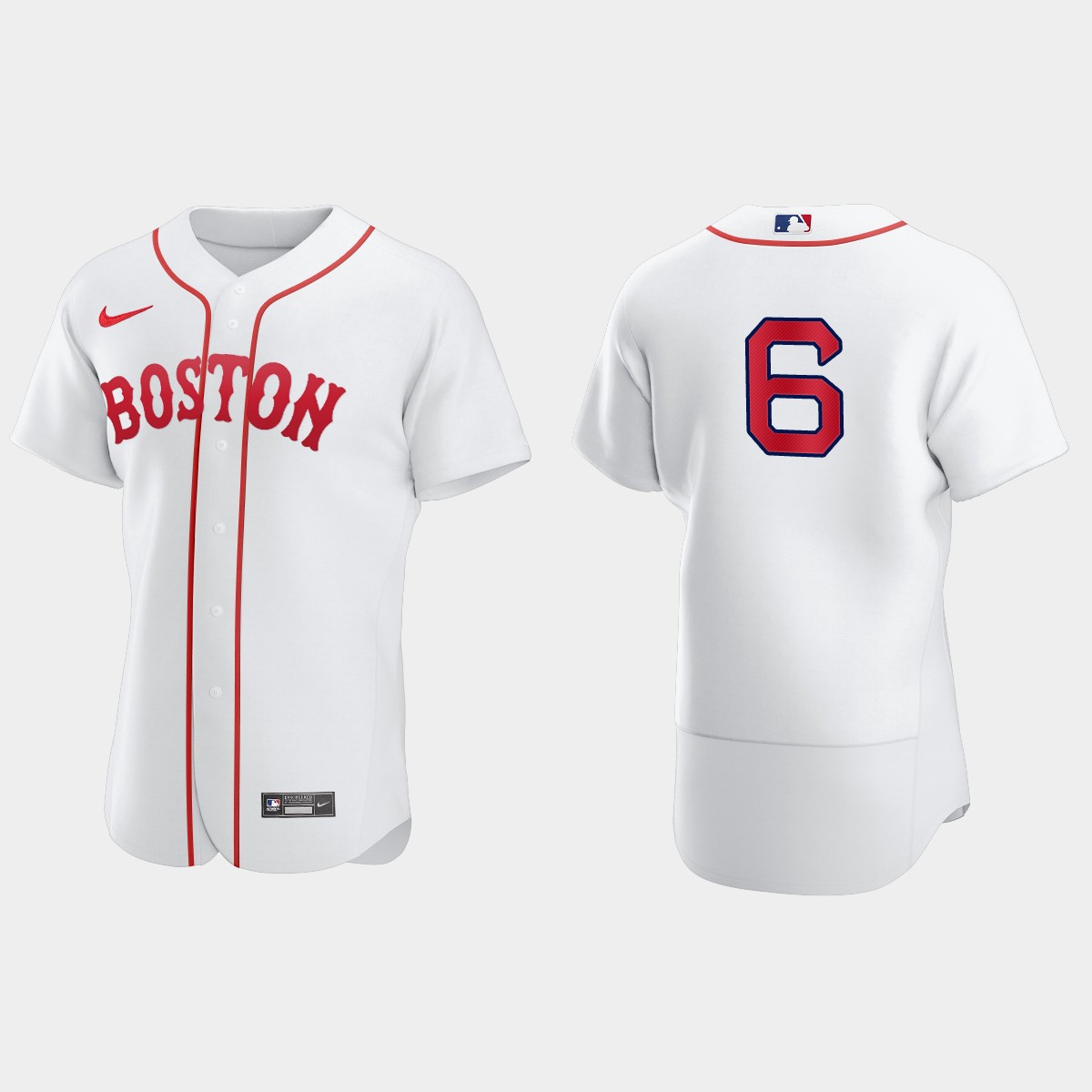 Johnny Pesky Boston Red Sox Patriots' Day Jersey - White