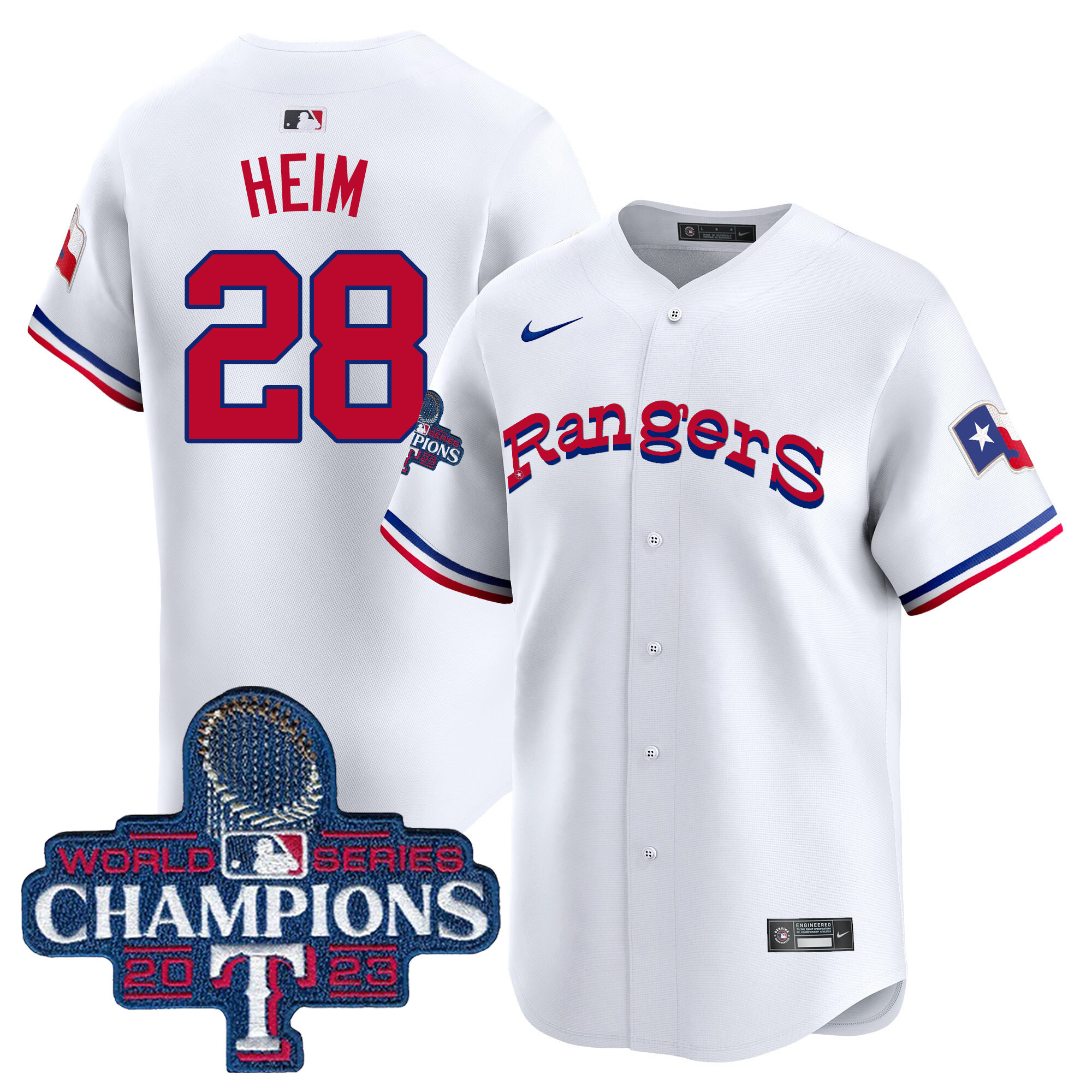 Jonah Heim Men's Texas Rangers Throwback 1972 Vapor Premier Limited White Jersey