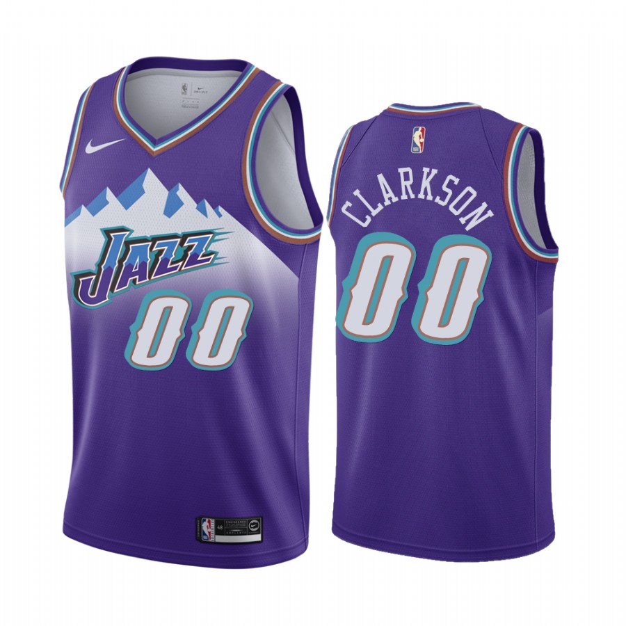 Jordan Clarkson Utah Jazz Purple Classics Edition Jersey