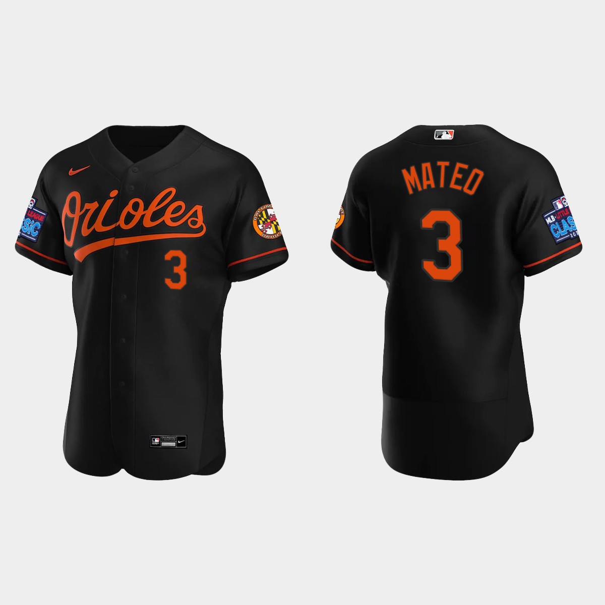 Jorge Mateo Baltimore Orioles Little League Classic Jersey - Black