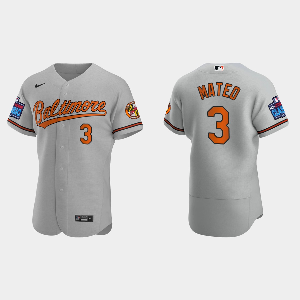 Jorge Mateo Baltimore Orioles Little League Classic Jersey - Gray