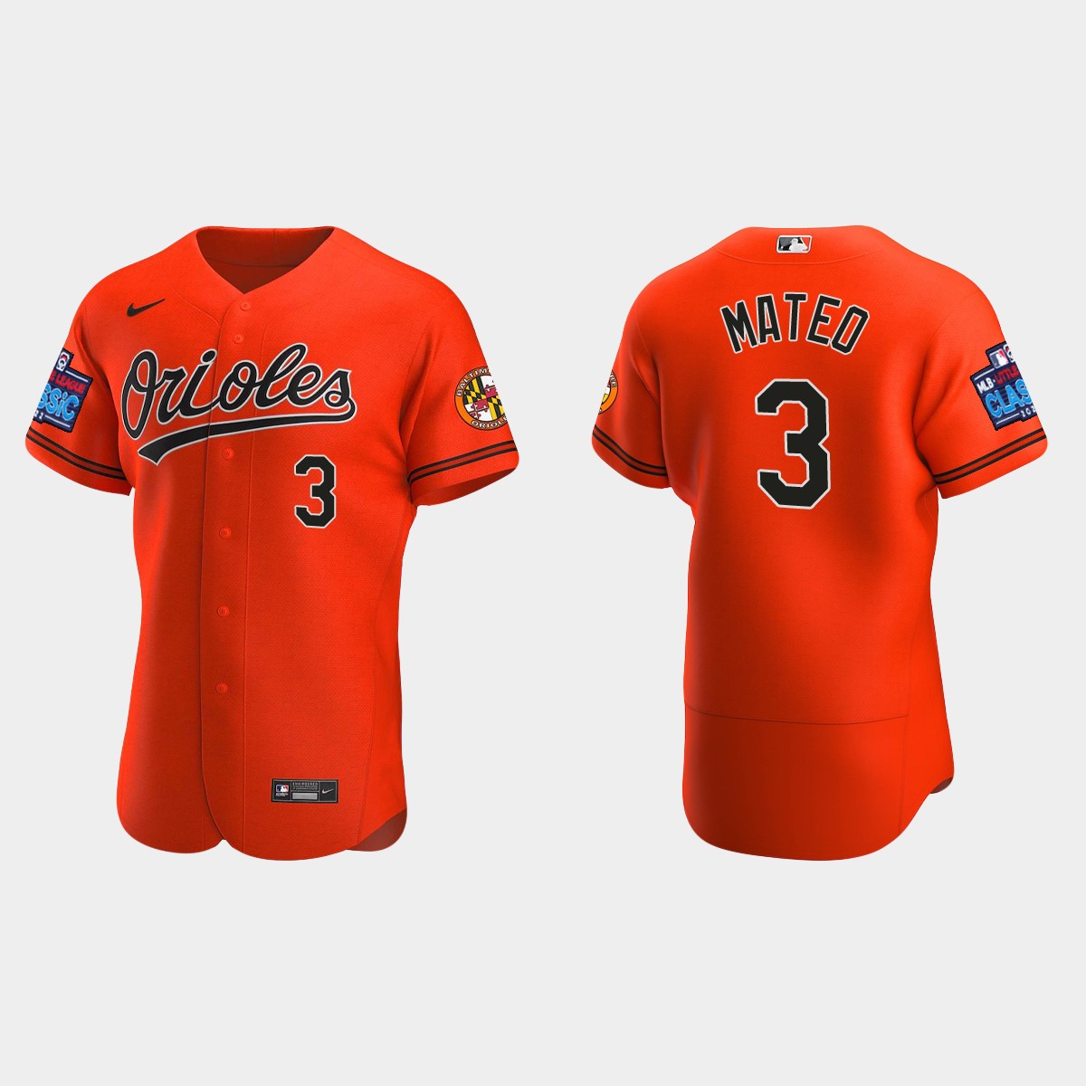 Jorge Mateo Baltimore Orioles Little League Classic Jersey - Orange